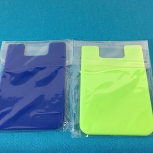 3M (New) Adhesive Cell phone blue & green